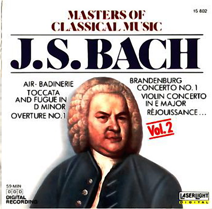 Masters Of Classical Music - Vol.1 - Bach