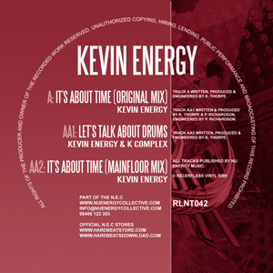 Kevin Energy - It's About Time / Let's Talk About Drums (2009)