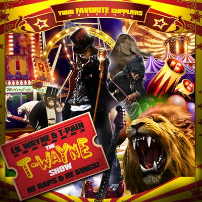 Скачать Lil Wayne & T-Pain - The T-Wayne Show