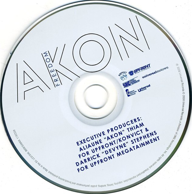 Скачать Akon-Freedom(2008/320kb/sec)